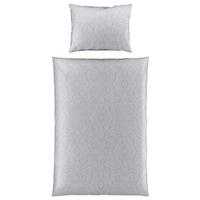 Renforcé-bettwäsche 140x200 Cm Leona Silberfarben Ornamente - Silberfarben, ROMANTIK / LANDHAUS, Textil (140/200cm) - James Wood