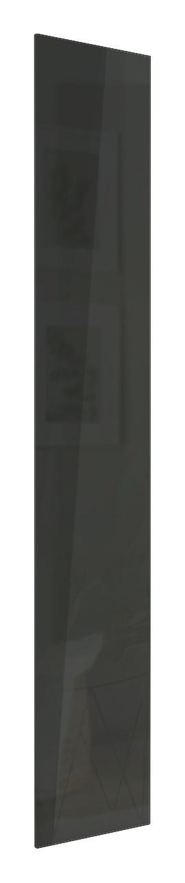 DVEŘE UNIT - antracitová, Moderní, kompozitní dřevo (45,3/232,6/1,8cm) - Ondega