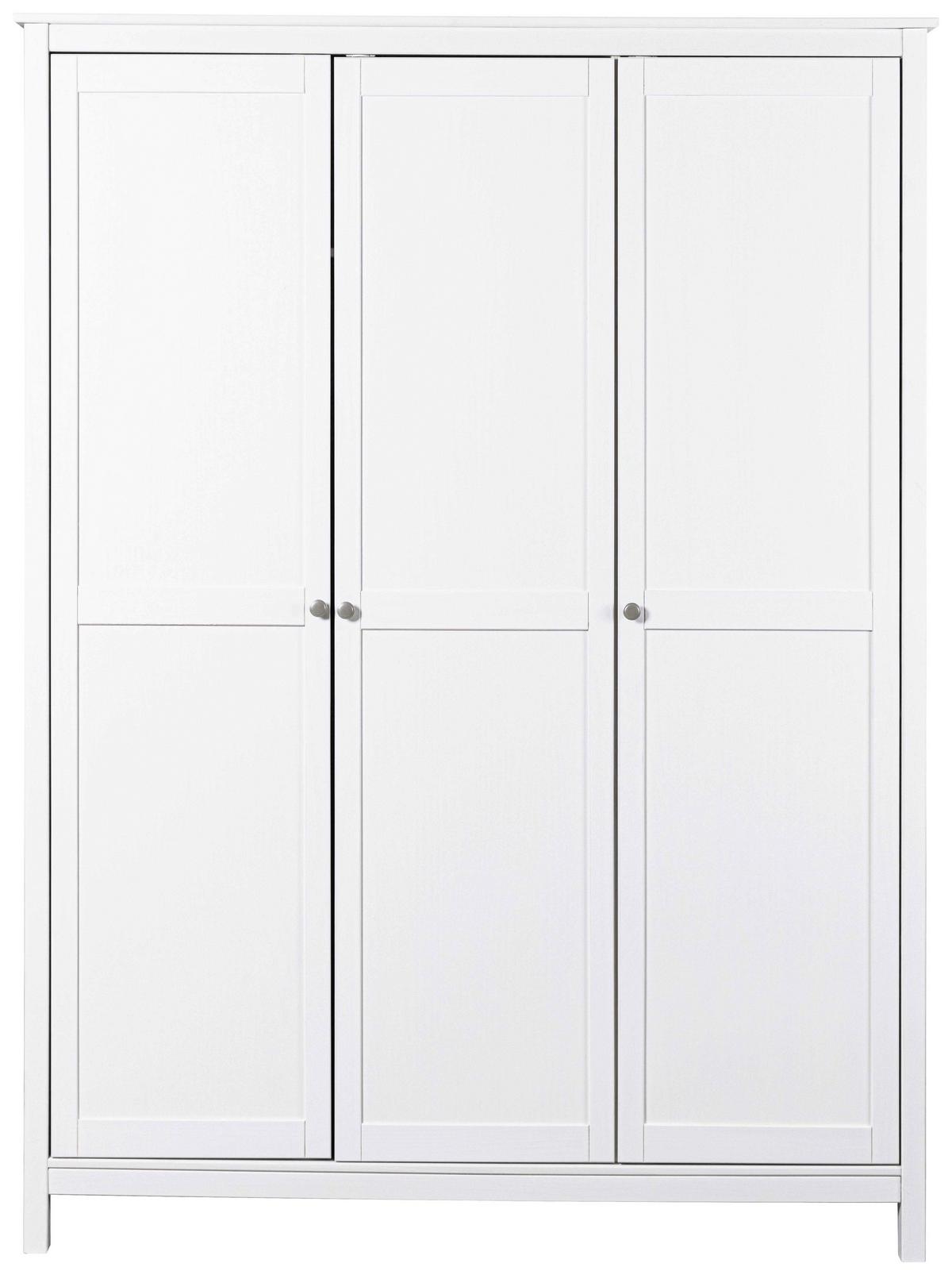 EINZELZIMMER Chilly Weiß 2-teilig - Weiß/Naturfarben, MODERN, Holz - MID.YOU