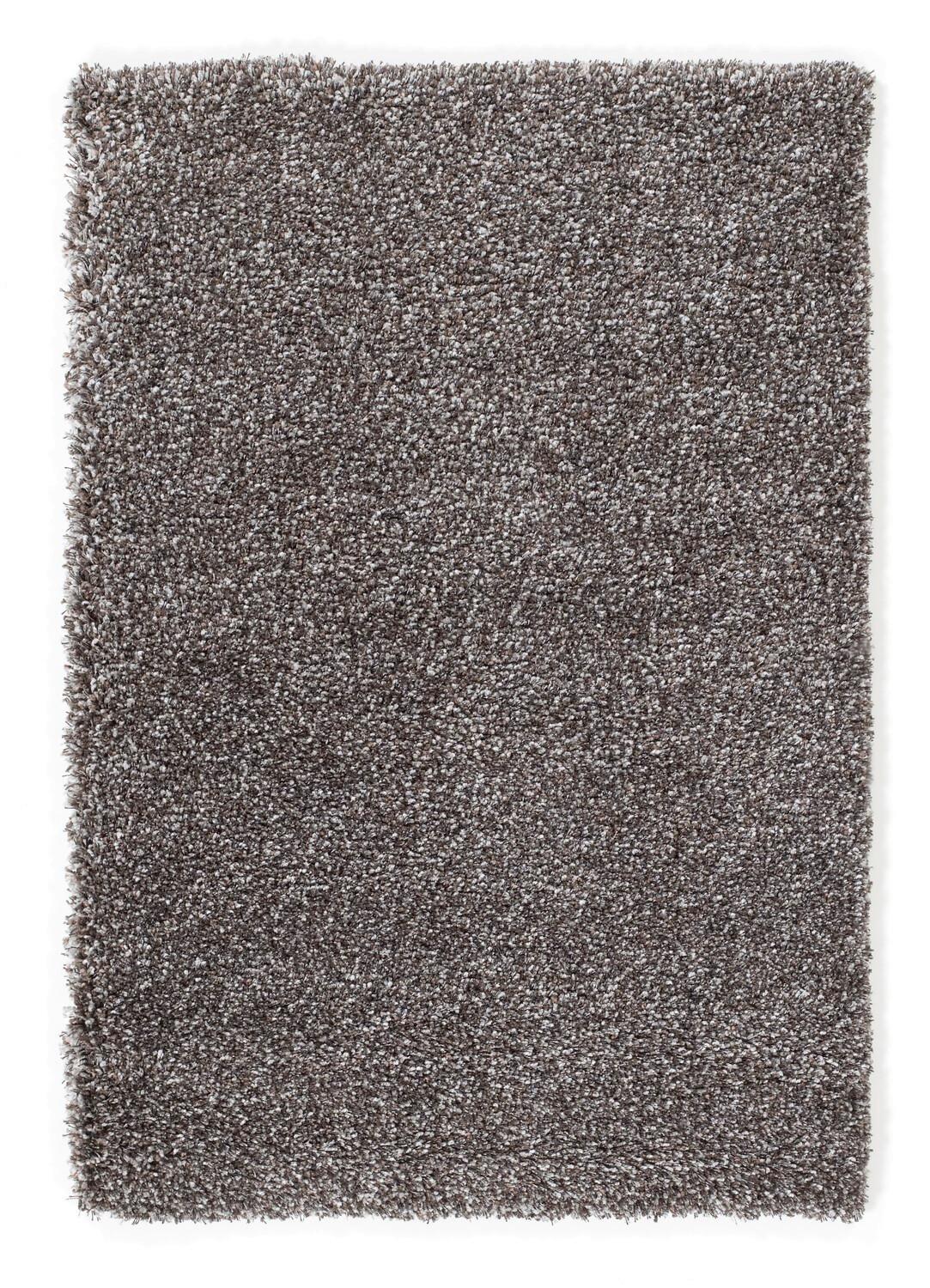 Hochflorteppich Fashion Shaggy Braun/Grau 120x170 cm - Braun/Grau, Basics, Textil (120/170cm) - Novel