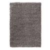 Hochflorteppich Fashion Shaggy Braun/grau 120x170 Cm - Braun/Grau, Basics, Textil (120/170cm) - Novel