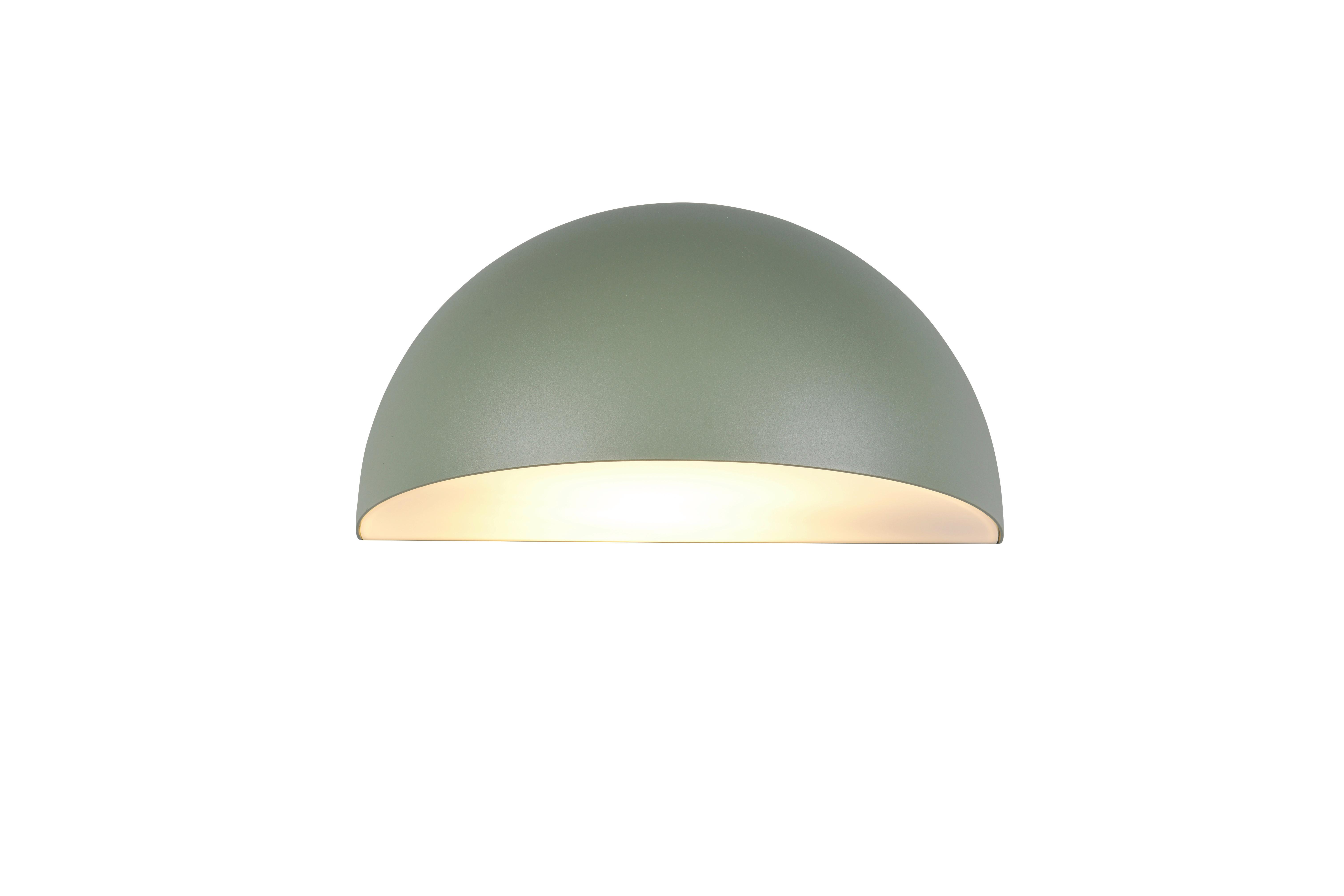 Außenwandleuchte 262460115 maas - Weiß/Grün, KONVENTIONELL, Kunststoff/Metall (14/27/15,5cm) - Trio Leuchten