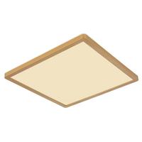 LED-Deckenleuchte 41563-18mm - Messingfarben/Opal, KONVENTIONELL, Kunststoff (29,4/29,4/25cm) - Globo