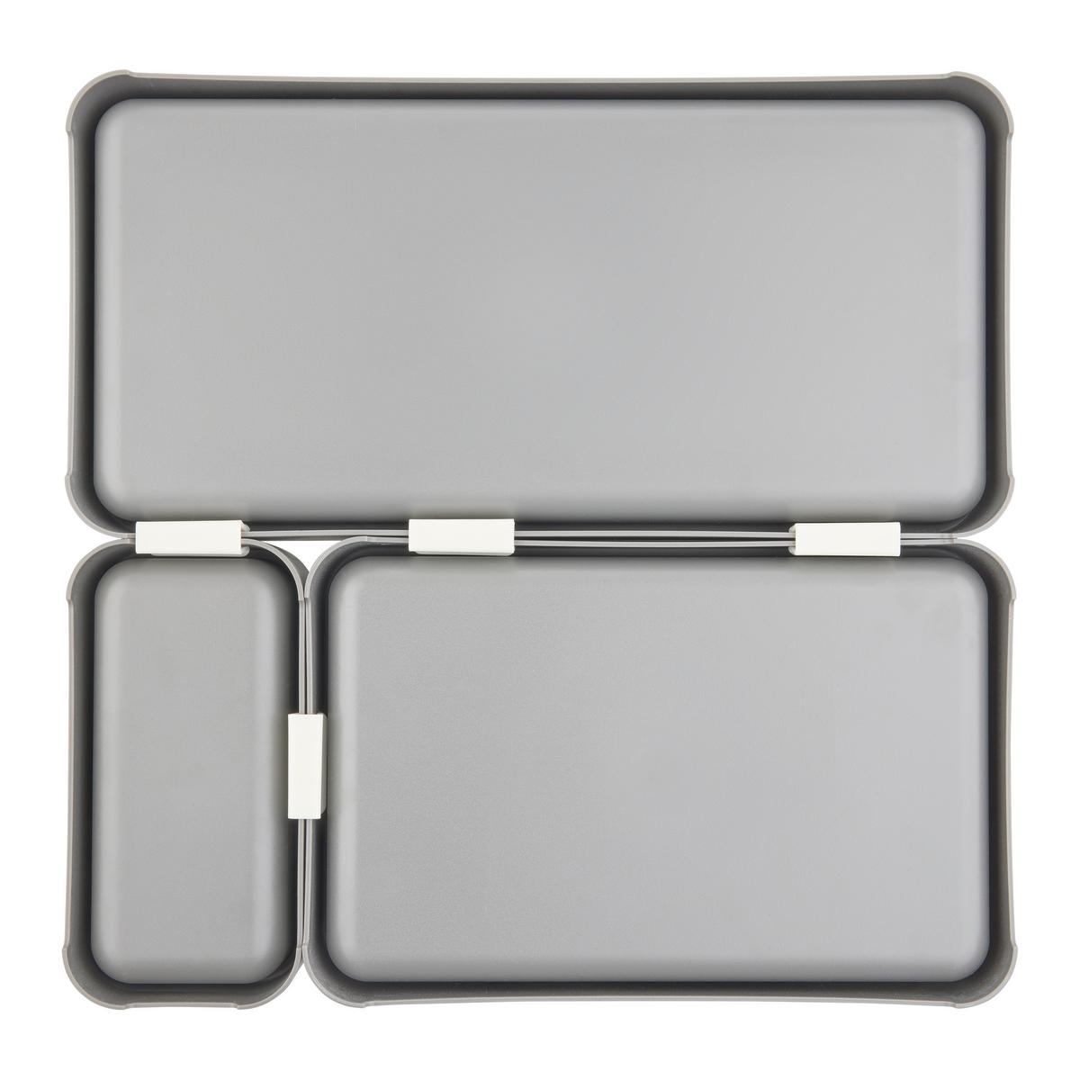 Klips pro příborník LIS díl pro spojení příborníků - bílá, Moderní, plast (4,23/1,32/2,28cm) - Mömax