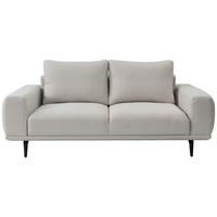 2-sitzer-sofa Selene Creme, B: 202 Cm - Creme/Schwarz, MODERN, Textil (202/89/115cm) - MID.YOU