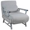 Schlafsessel Kolino Grau 64x95x78 cm - Grau, MODERN, Textil (64/95/78cm) - MID.YOU