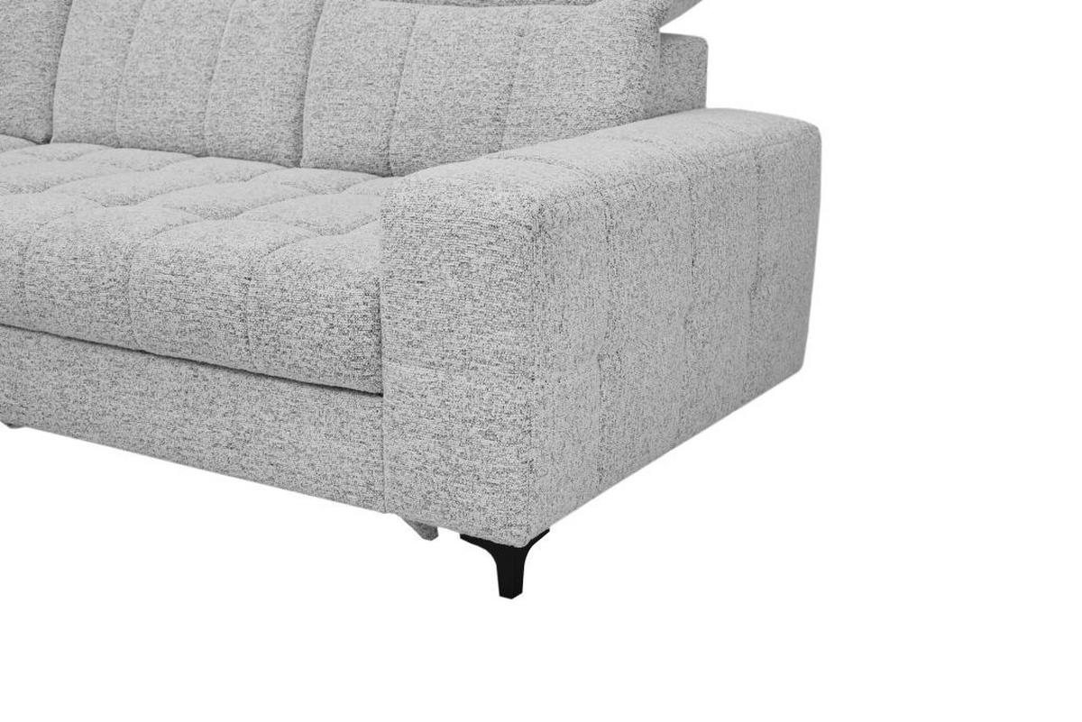 Sedačka SANTORINI, levá, šedá - Moderní (193/291cm) - Premium Living