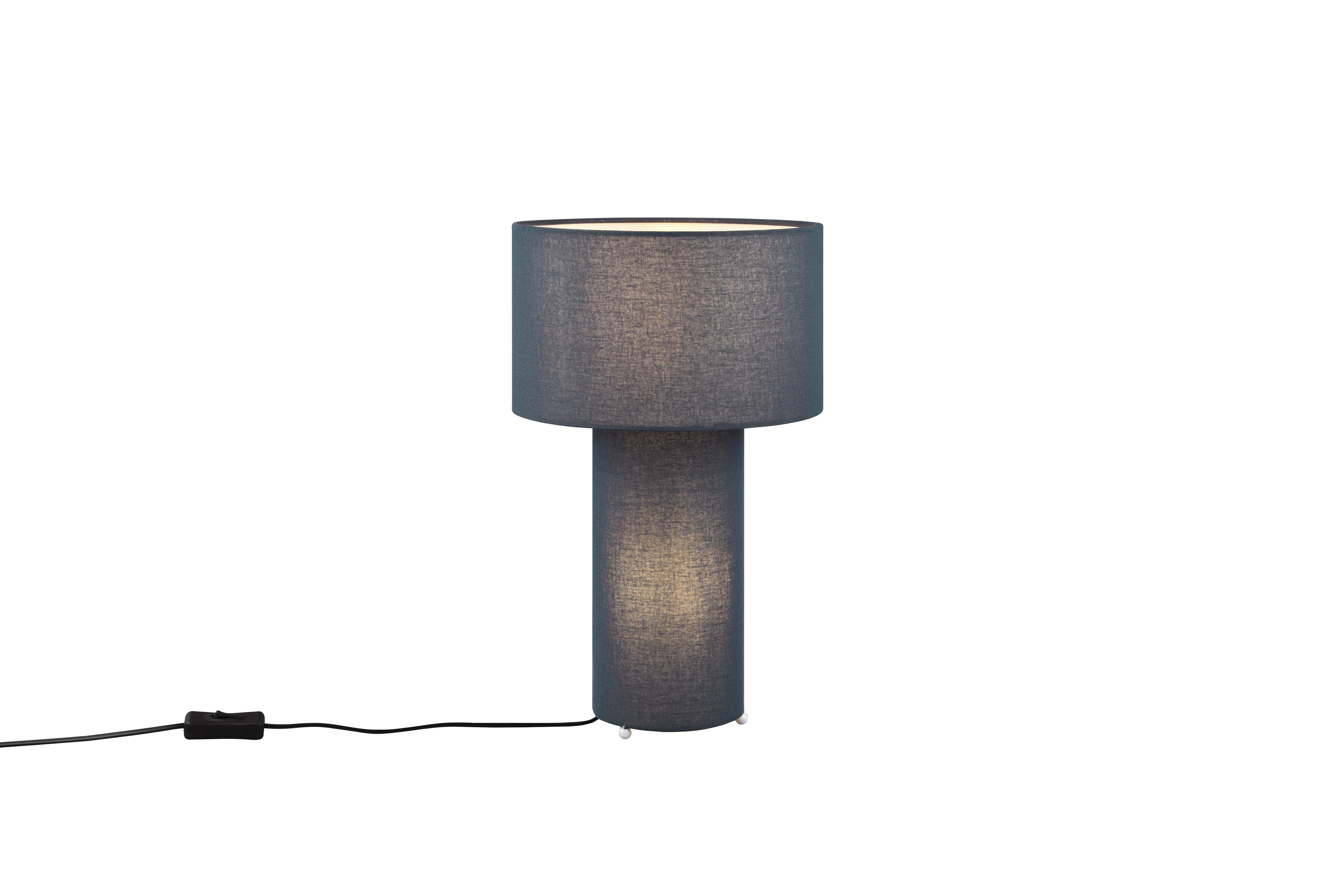 Tischleuchte Tischleuchte 505200112 - Blau, Design, Kunststoff/Textil (24/40cm) - Trio Leuchten