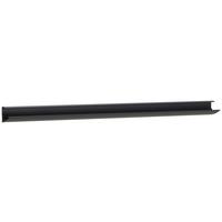Fachbodenhalter Aluminia18 Schwarz B: 60 cm - Braun, Trend, Metall (60/4/3,6cm)