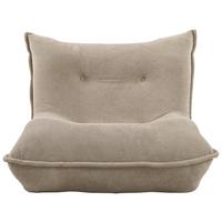 Relaxsessel Dubia Hellbraun B: 82 cm - Hellbraun, Design, Textil (82/67/93cm) - Livetastic