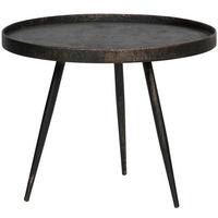 Beistelltisch Bounds Gold/Zinkfarben L: 58cm - Goldfarben/Zinkfarben, Design, Holzwerkstoff/Metall (58/58/44cm) - Livetastic