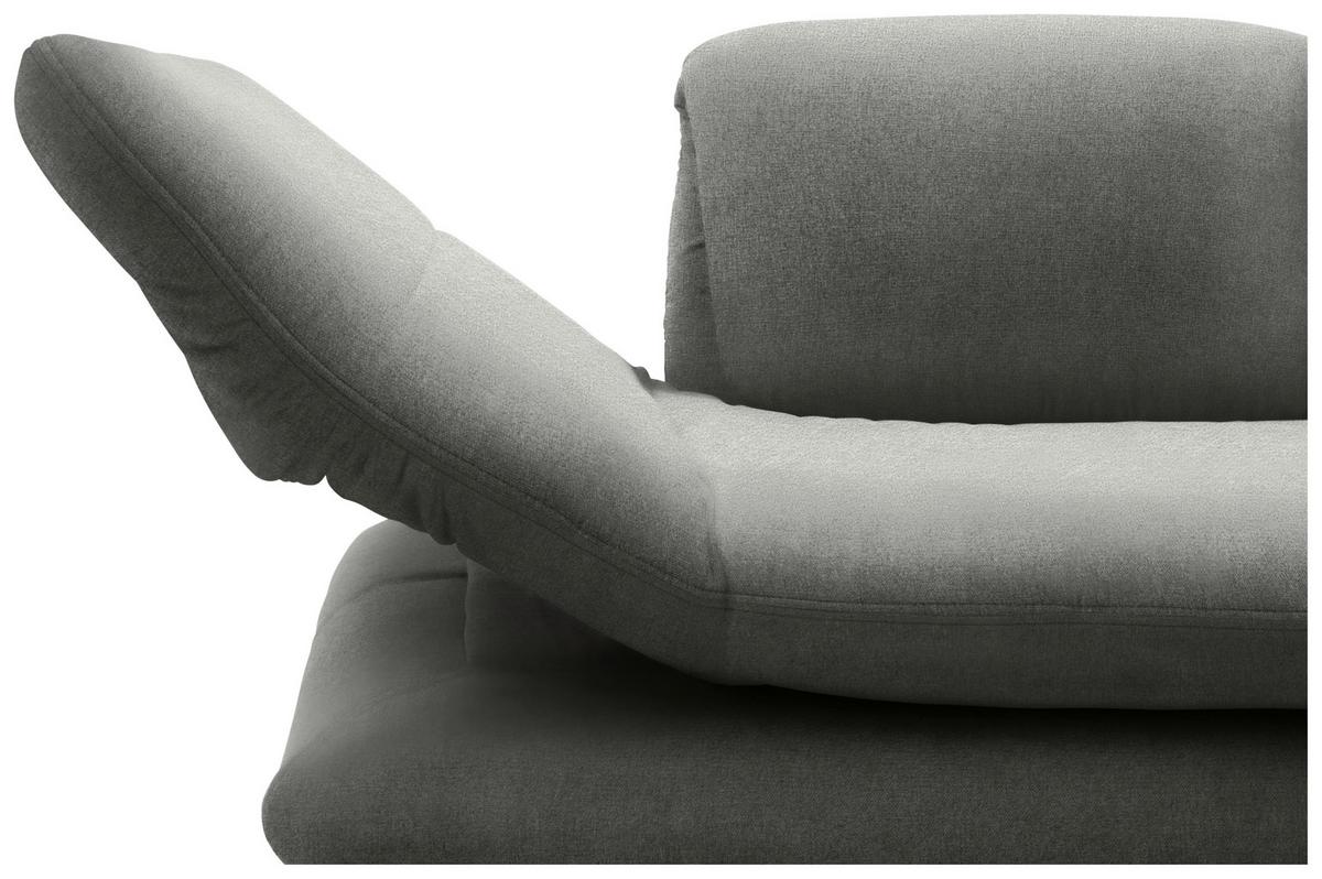 Sessel Looks Xiii - Schwarz/Grau, Design, Textil (139 (197)/83 (110)/98cm) - LOOKS by W.Joop