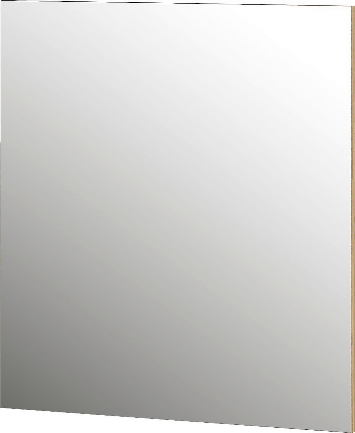 Garderobe Alviano Weiß/Eiche Dekor 3-Teilig - Eichefarben/Weiß, Design, Glas/Holzwerkstoff (104/200/33cm) - Germania