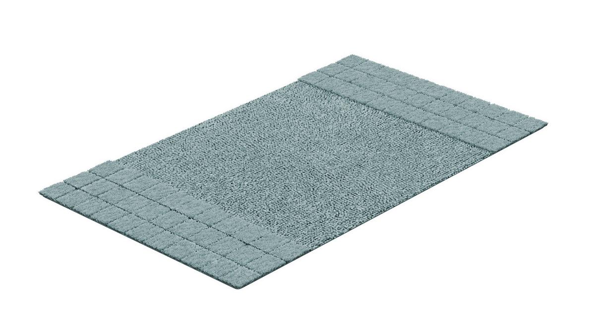 Badematte Chess - Grün, KONVENTIONELL, Textil (70/120cm) - Grund
