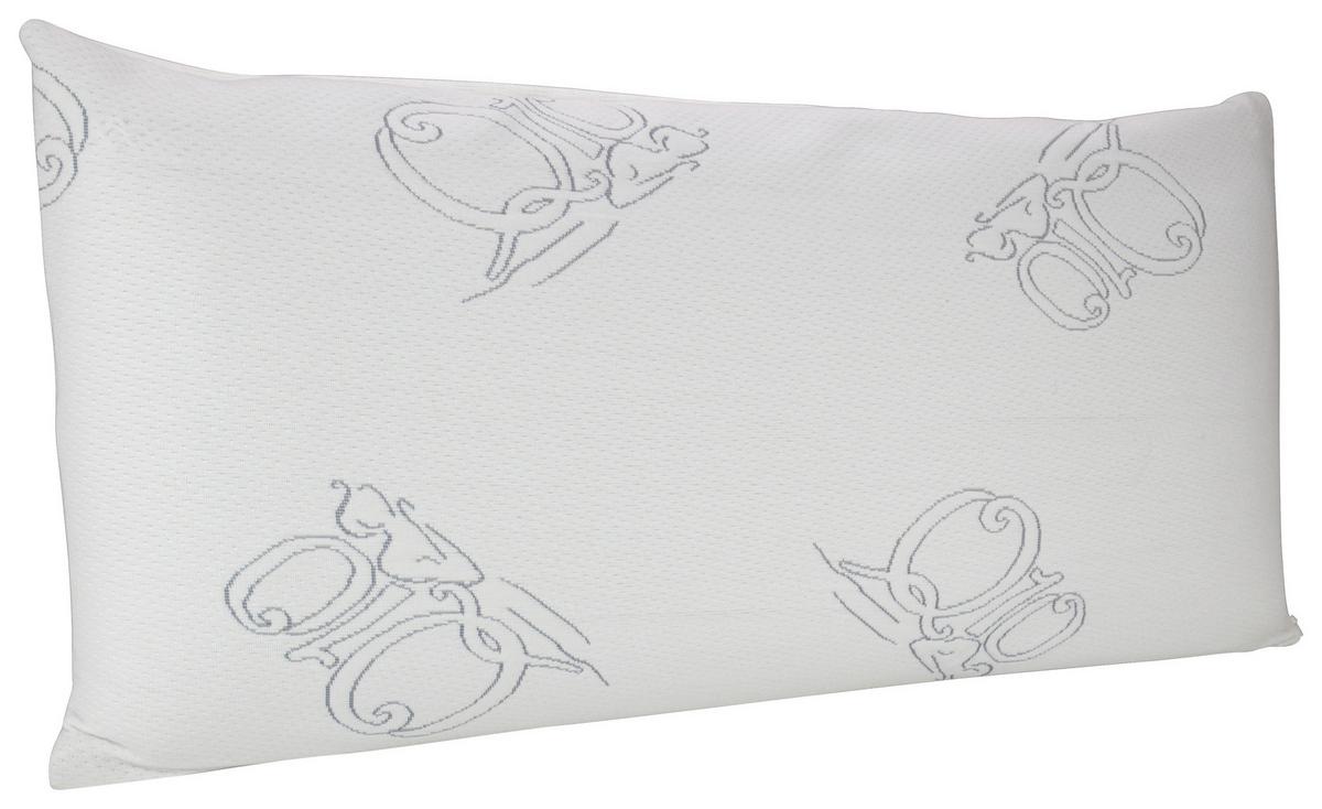 Nackenstützkissen Kissen Q 10 - Mx 60 - Weiß, Basics, Textil (35/75cm) - MID.YOU