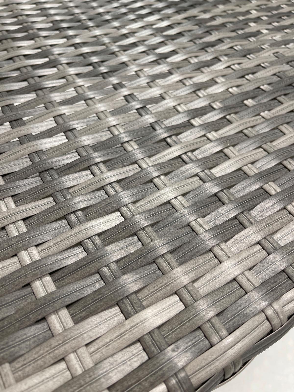 Loungegarnitur Cadiz - Klar/Schwarz, Basics, Glas/Kunststoff - Gardenson