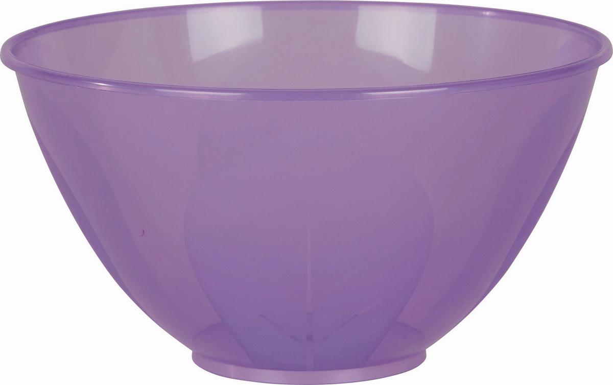 Schüssel aus Kunststoff Bunt Carson, 1 Liter - Pink/Transparent, KONVENTIONELL, Kunststoff (1l) - Ondega