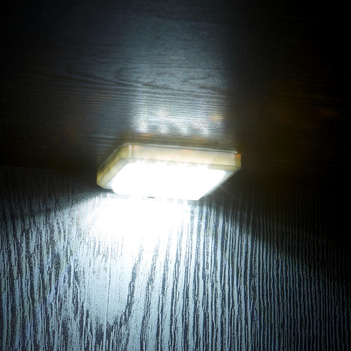 Unterbauleuchten 2erset Led Cabinet-Leuchten - Anthrazit, MODERN, Kunststoff (5/5/0,5cm)