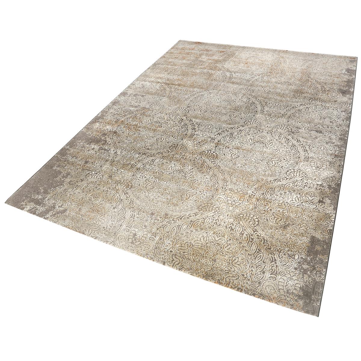 Vintage-teppich, 133x200 Cm Baroque Vintage - Beige/Silberfarben, LIFESTYLE, Textil (133/200cm) - WECON HOME