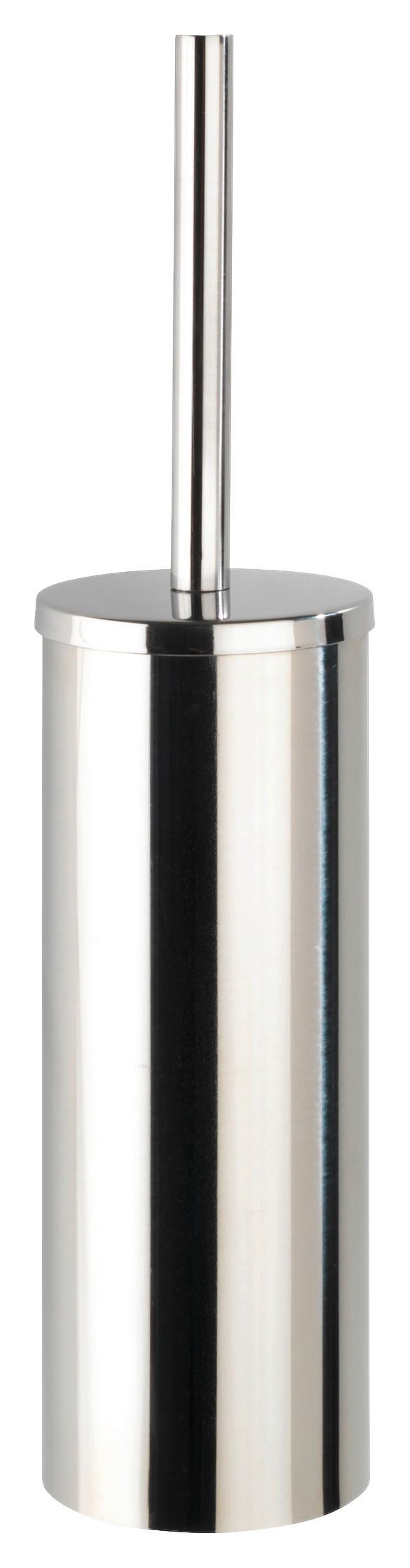 WC SADA - ŠTĚTKA A DRŽÁK TURBO-LOC -SB- - Moderní, kov (9/39/12,5cm) - Mömax