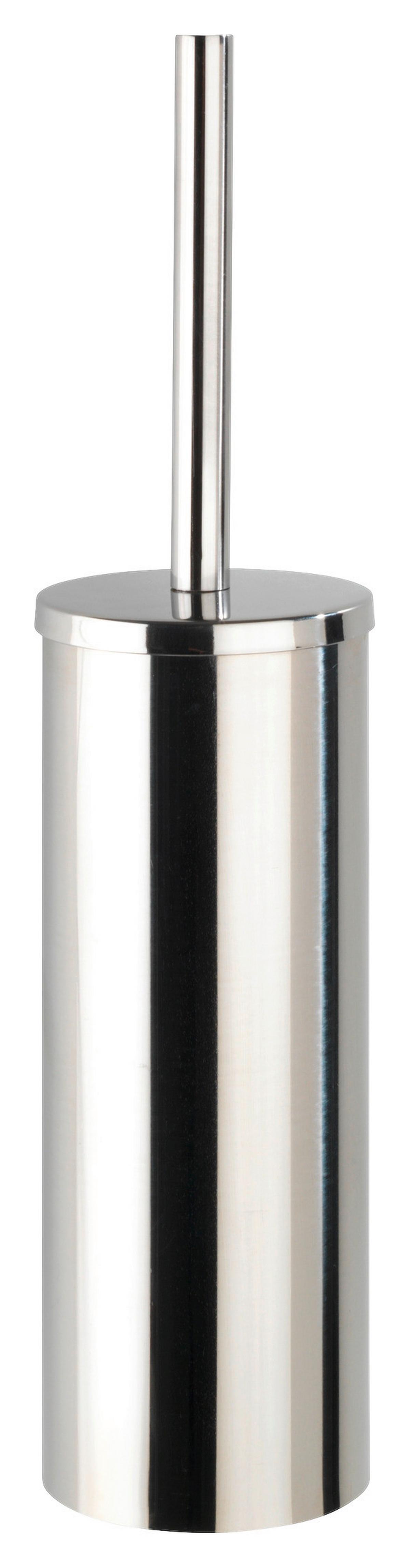 WC SADA - ŠTĚTKA A DRŽÁK TURBO-LOC -SB- - Moderní, kov (9/39/12,5cm) - Mömax