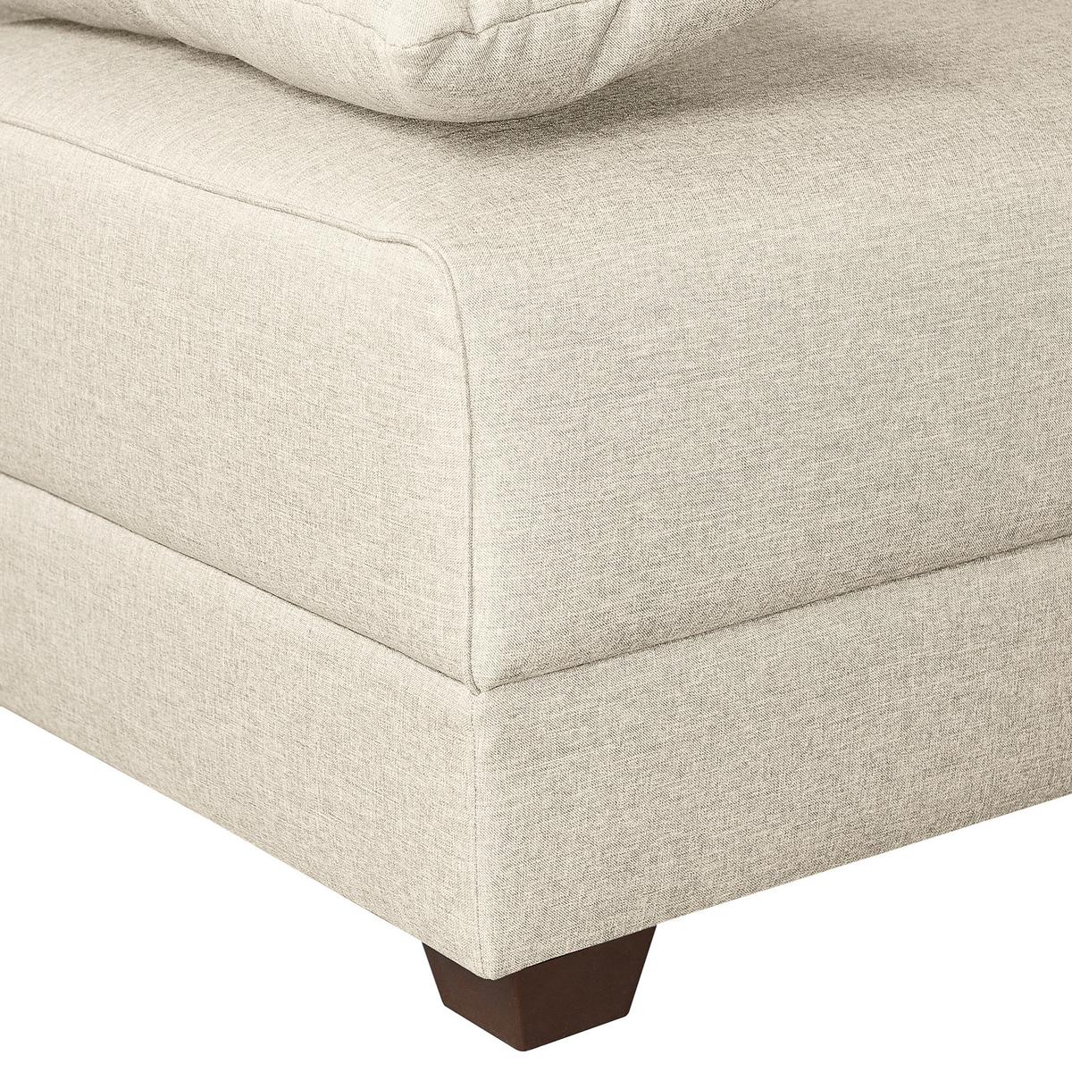 Schlafsofa Dingo, Creme B: 202 cm - Dunkelbraun/Creme, Design, Textil (202/85/110cm) - MID.YOU