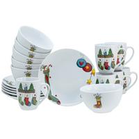 Frühstücksservice Luna 18-teilig - Basics, Keramik (33,5/33,5/33cm) - Creatable