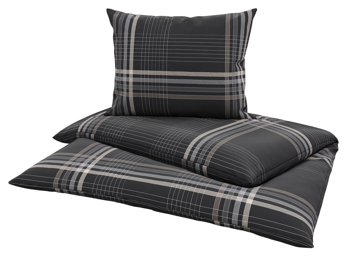 Ágyneműhuzat-garnitúra Sanella - szürke, Modern, textil (140/200cm) - Luca Bessoni
