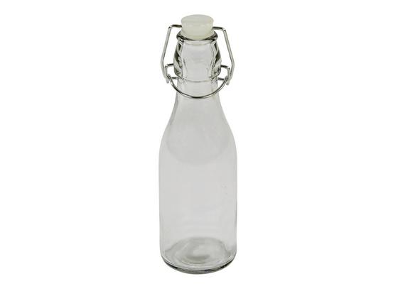 Universalflasche Irinai, 250 ml - Klar, KONVENTIONELL, Glas/Metall (6/20cm) - Ombra Universalflasche Irinai, 250 ml - Klar, KONVENTIONELL, Glas/Metall (6/20cm) - Ombra