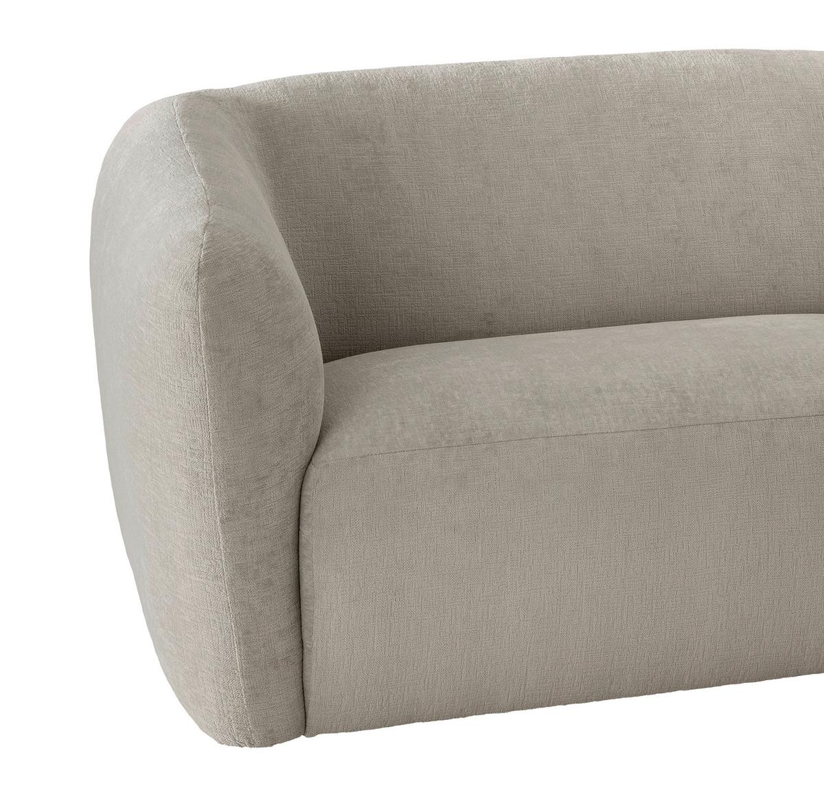 Ecksofa Jesi, Taupe S: 276x182 Cm - Taupe/Schwarz, MODERN, Textil (276/182cm) - Livetastic