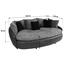 Megasofa Aruba II - Hellgrau/Schwarz, LIFESTYLE, Textil (238/80/140cm) Megasofa Aruba II - Hellgrau/Schwarz, LIFESTYLE, Textil (238/80/140cm)