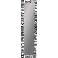 Wandspiegel Willkommen Willkommen II 101-981 - MODERN, Glas (35/140/0,3cm) - Ondega