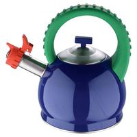 Teekessel Rainbow 2,7 L Kunststoff/edelstahl - Blau/Edelstahlfarben, Basics, Kunststoff/Metall (22,5/22,5/26,5cm) - Benetton