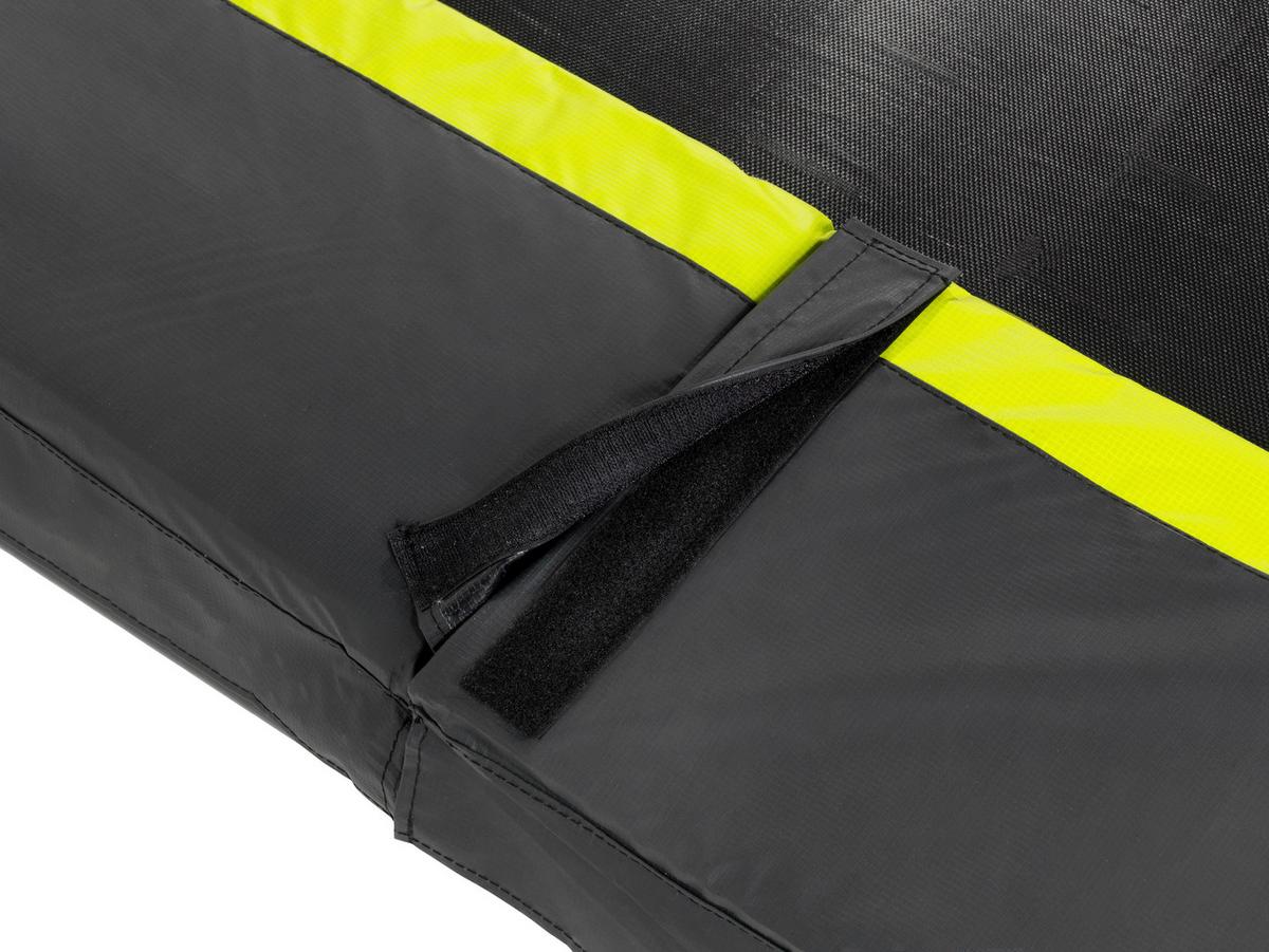 Trampolin Ø 305 cm Mit Sicherheitsnetz Exit Silhouete - Schwarz, KONVENTIONELL, Kunststoff/Metall (305/203cm) - EXIT Toys