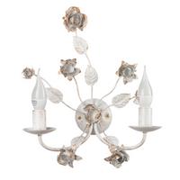 Wandleuchte Carolina Perlmutt L: 33 cm - Perlmutt, KONVENTIONELL, Metall (33/17/40cm)