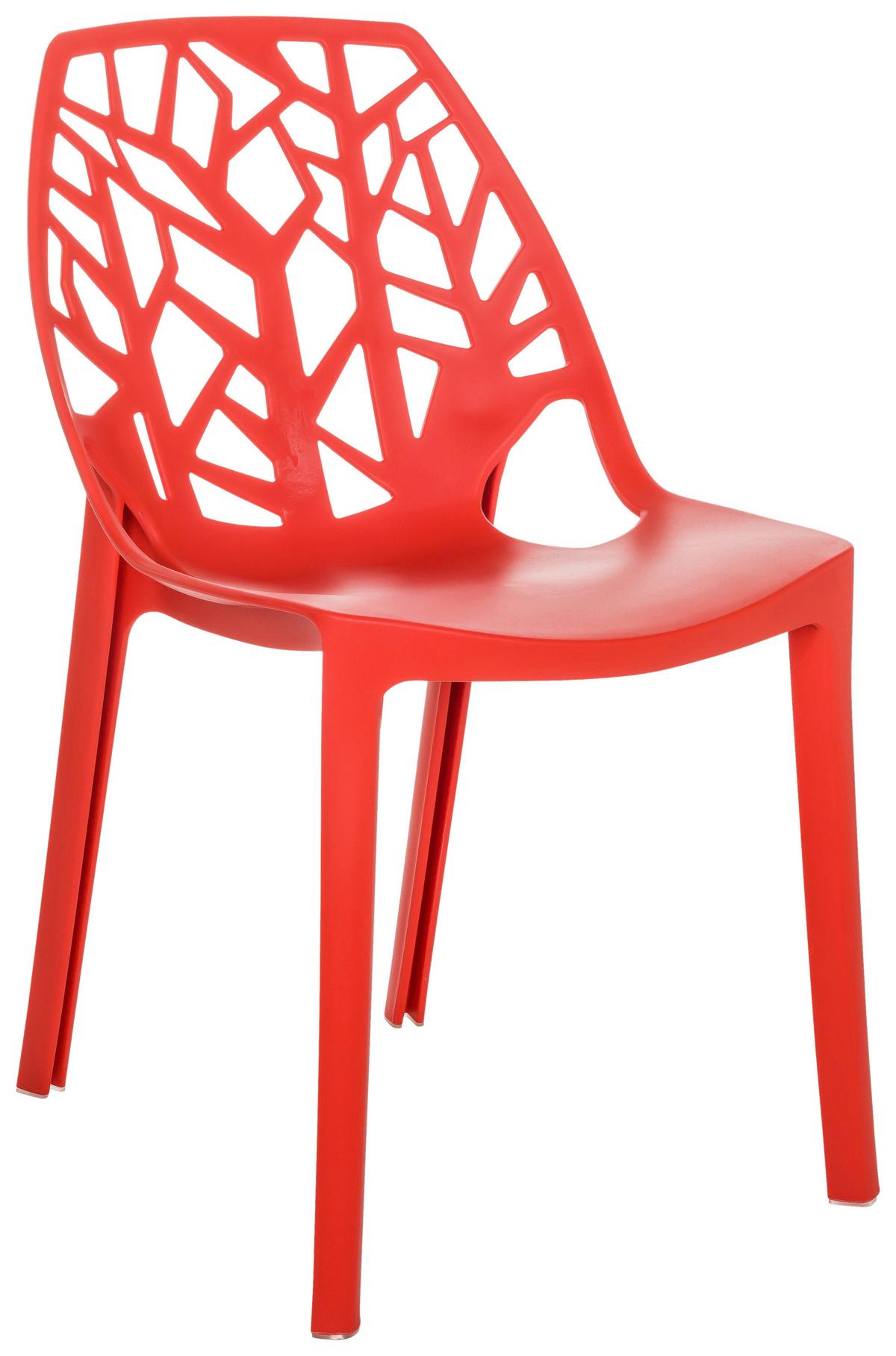 Stuhl Artifo Tri - Rot, Basics, Kunststoff (47/80/56cm) - MID.YOU
