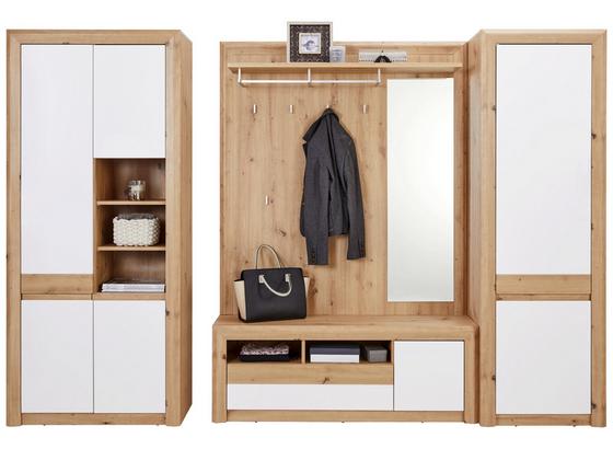 Odporúčaná Kombinácia Kashmir New 4 - farby dubu/biela, Moderný, kompozitné drevo (274/192/41cm) - James Wood Odporúčaná Kombinácia Kashmir New 4 - farby dubu/biela, Moderný, kompozitné drevo (274/192/41cm) - James Wood