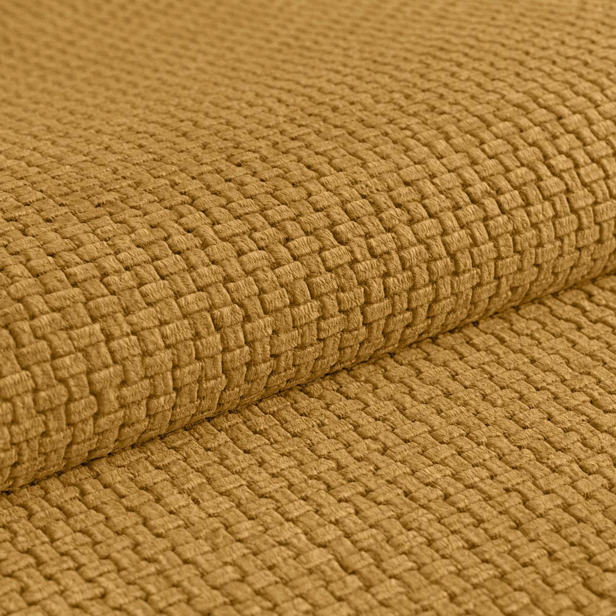 Rozkládací pohovka BALI, jantarová, s úl. prostorem - šedá/jantarové barvy, Moderní, dřevo/textil (245/74-90/104cm) - Luca Bessoni