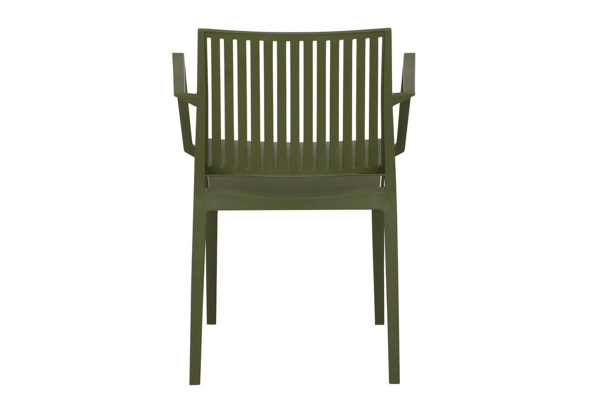 Stapelstuhl T20086 - Grün, Basics, Kunststoff (57/80/56cm) - Siena Garden