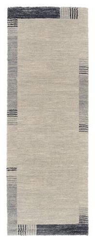 Teppich Läufer Blau/Grau Palazzo Lobo 80x300 cm - Blau/Grau, KONVENTIONELL, Textil (80/300cm) - Novel