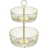 Misa na ovocie IVANA - zlatá, Modern, kov (28,6/43,8cm) - Mömax