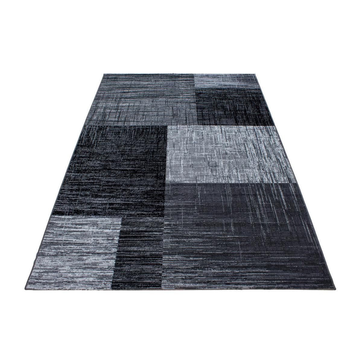 Webteppich Schwarz Naturfaser Plus 120x170 Cm - Schwarz, Design, Textil (120/170cm)