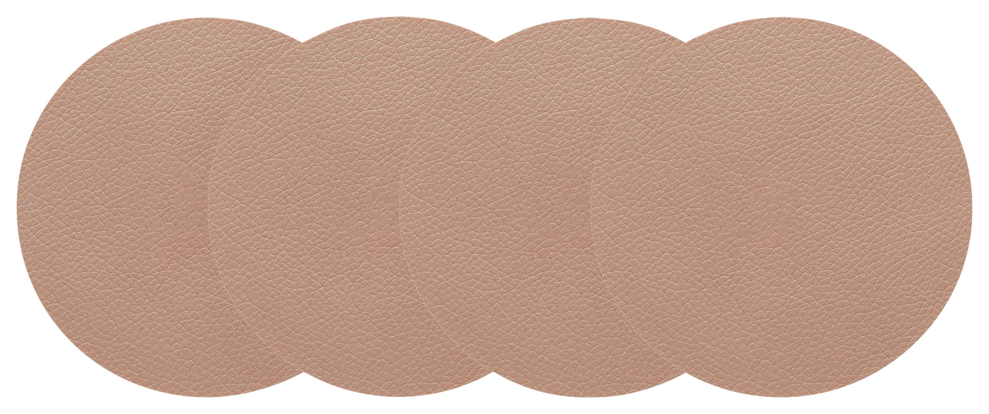 Sada podložek LIVI - světle hnědá, Moderní, plast (10cm) - Gourmesto