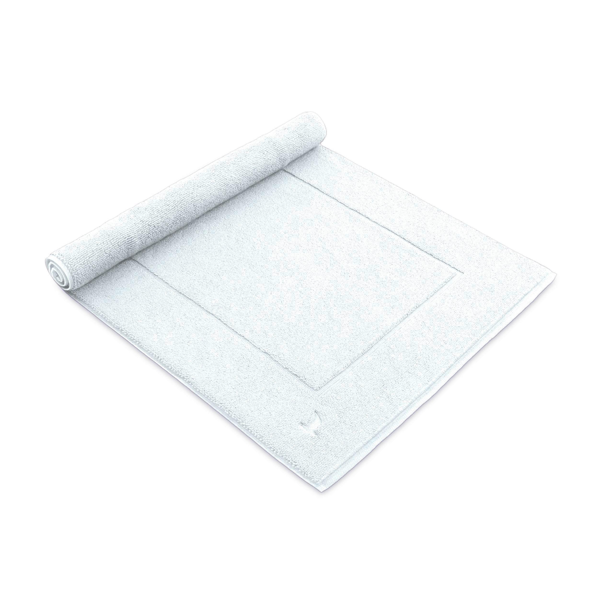 Badematte Snow Weiß 60x100 cm - Weiß, Basics, Textil (60/100cm) - Moeve