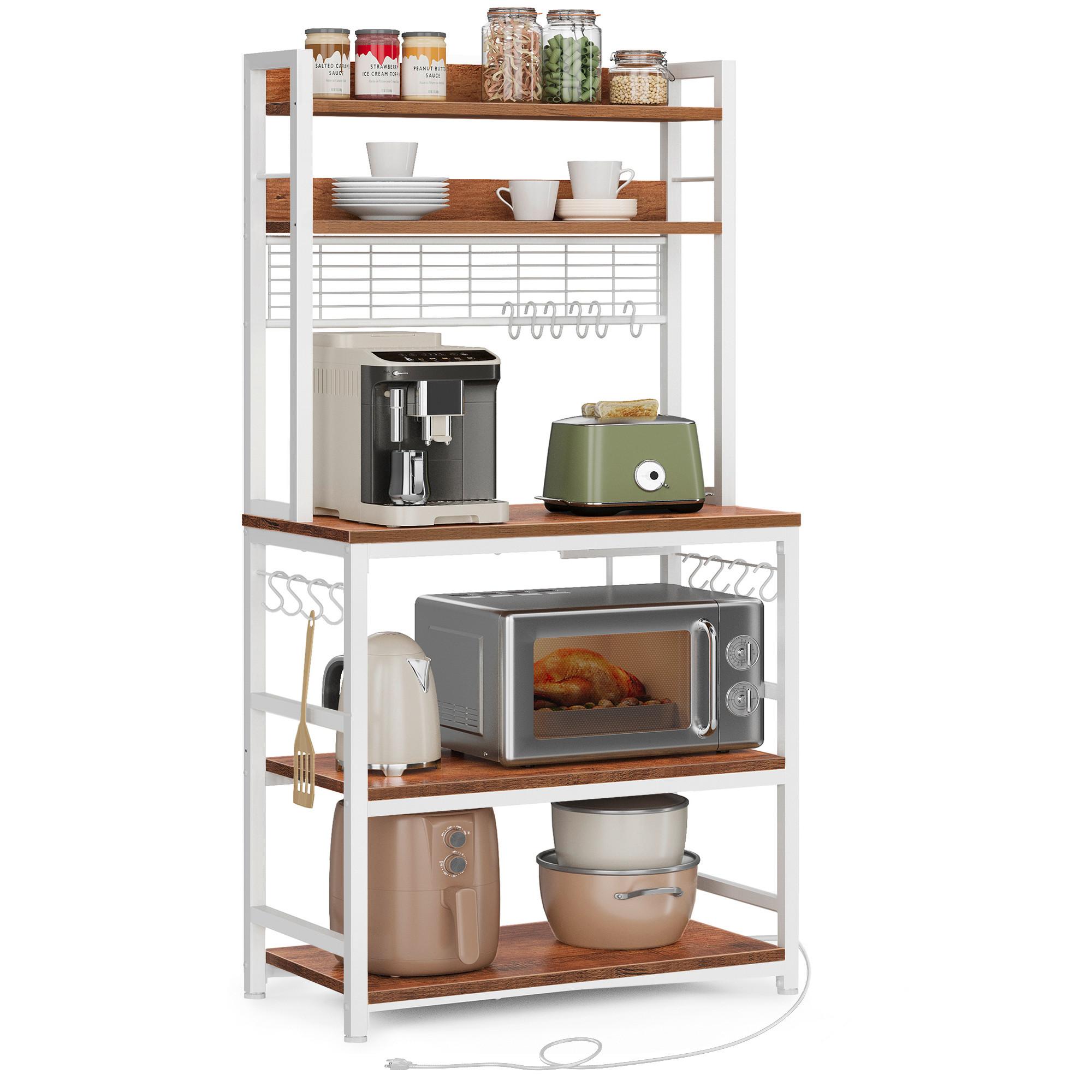 Regal Kks025w41eu - Braun/Weiß, Trend, Holzwerkstoff/Metall (80/170/40cm) - MID.YOU