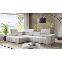 Ecksofa Elias Neu Beige S: 201x307 cm - Beige/Naturfarben, Design, Textil (201/307cm) - Livetastic
