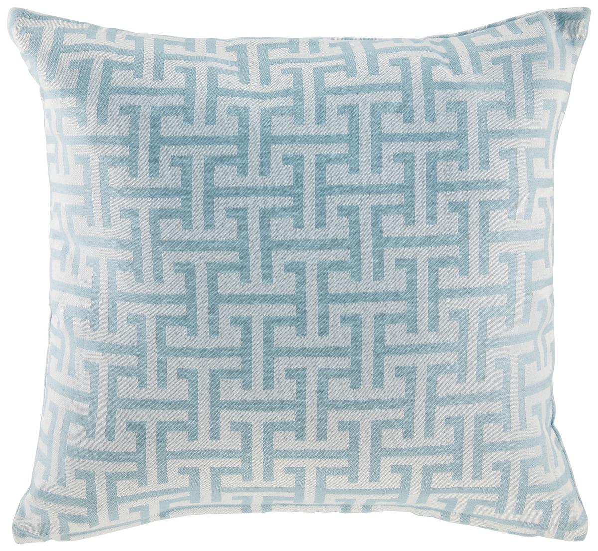 Zierkissen Jorina - Blau, MODERN, Textil (45/45cm) - Luca Bessoni