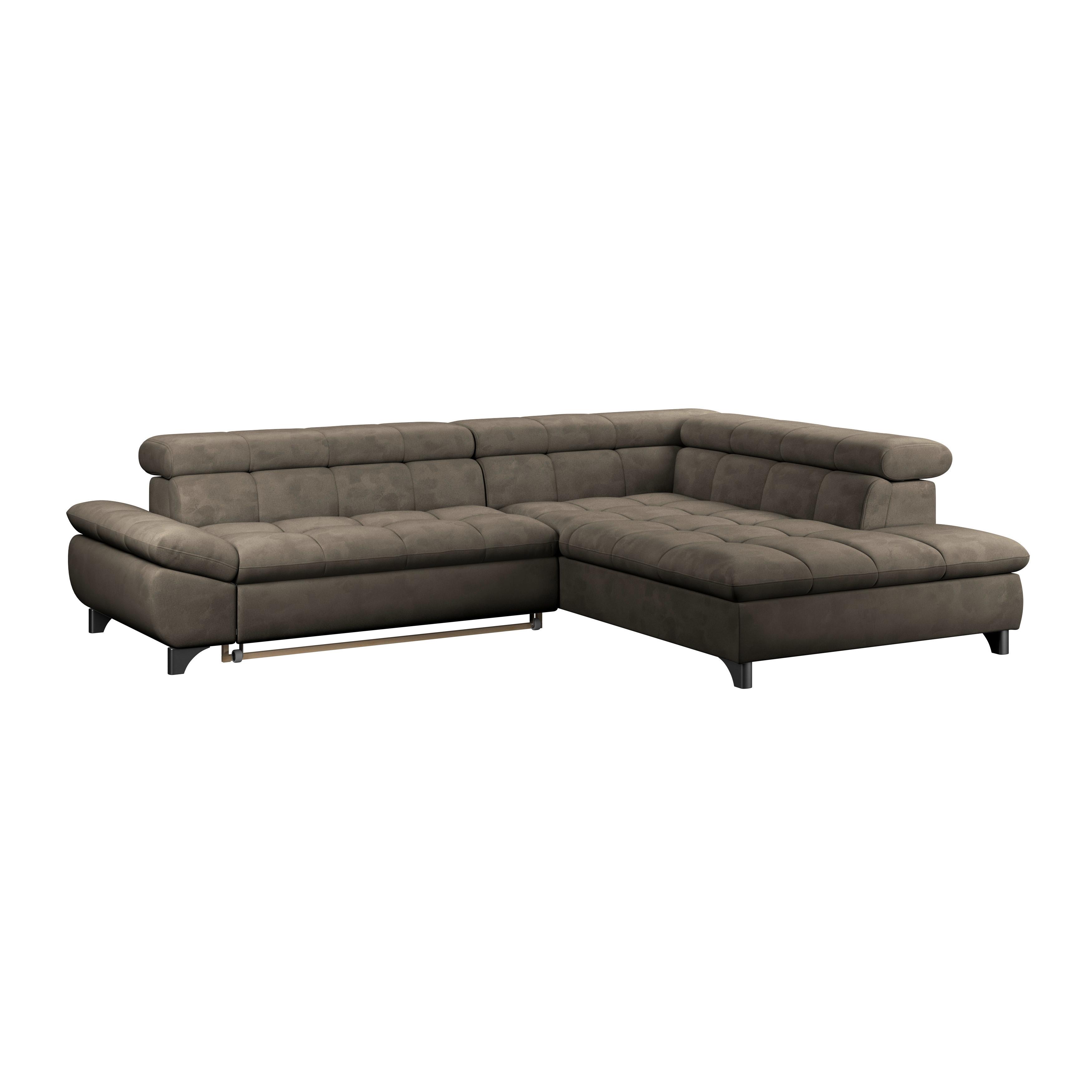 Ecksofa Gemini Taupe, B: 312cm