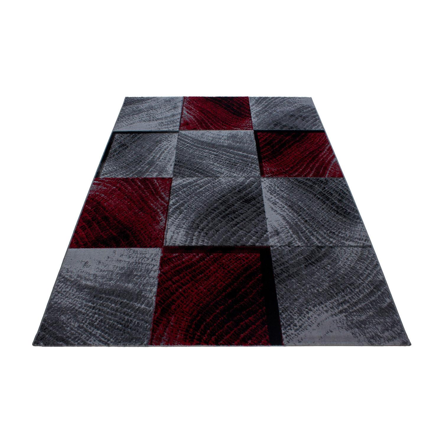 Webteppich Rot Naturfaser Plus 80x150 cm