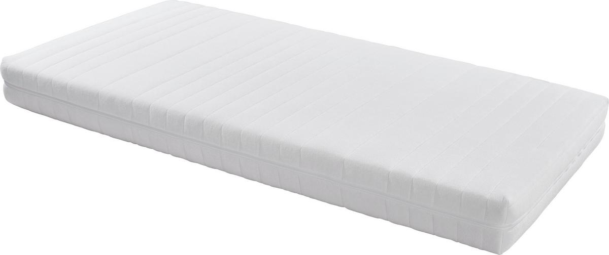 Kaltschaummatratze Lisi 140x200 Cm H2, H: 17 Cm - Weiß, KONVENTIONELL, Textil (140/200cm) - Livetastic
